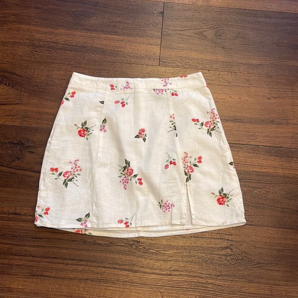 Forever 21 lined Boho mini skirt